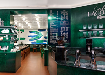 Lacoste lleva su concepto de cafetería a Latinoamérica con un espacio en São Paulo