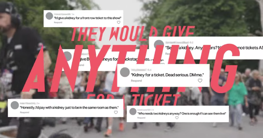 Este festival cuesta un riñón, literalmente: así funciona el “Kidney Pass” 2 Kidney Pass: De “daría un riñón” a una campaña de donación