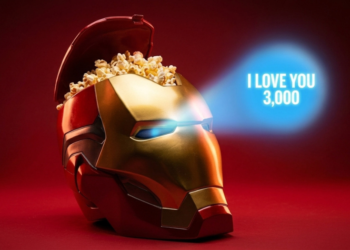 “Avengers: Endgame Encore” llega con una palomera de Iron Man que proyecta “I love you 3000”
