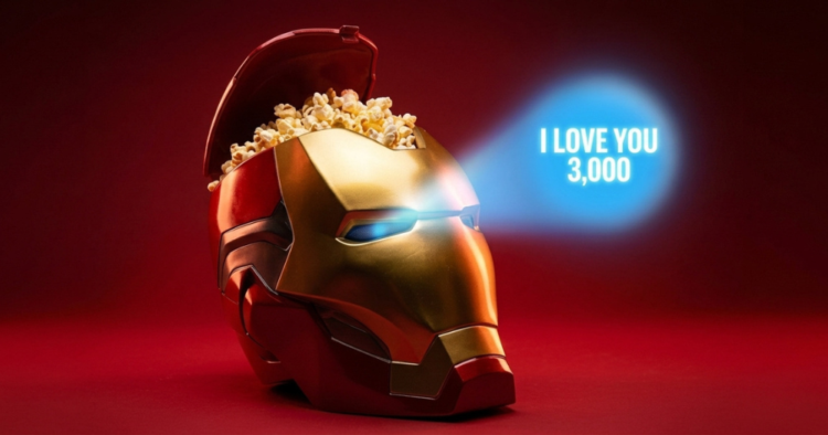 “Avengers: Endgame Encore” llega con una palomera de Iron Man que proyecta “I love you 3000” 1 “Avengers: Endgame Encore” llega con una palomera de Iron Man que proyecta “I love you 3000”