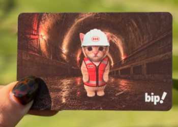 Michi Bip!: 10 mil tarjetas del gato viral del Metro de Chile se agotan en minutos