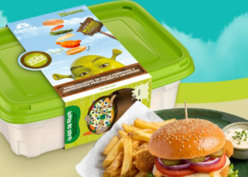 Del Día lanza hamburguesas de pollo con forma de Shrek en México