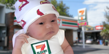Esta bebé nació el 7/11 a las 7:11 pesando 7 libras y 11 onzas y 7-Eleven no desaprovechó la oportunidad