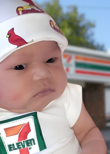 Esta bebé nació el 7/11 a las 7:11 pesando 7 libras y 11 onzas y 7-Eleven no desaprovechó la oportunidad