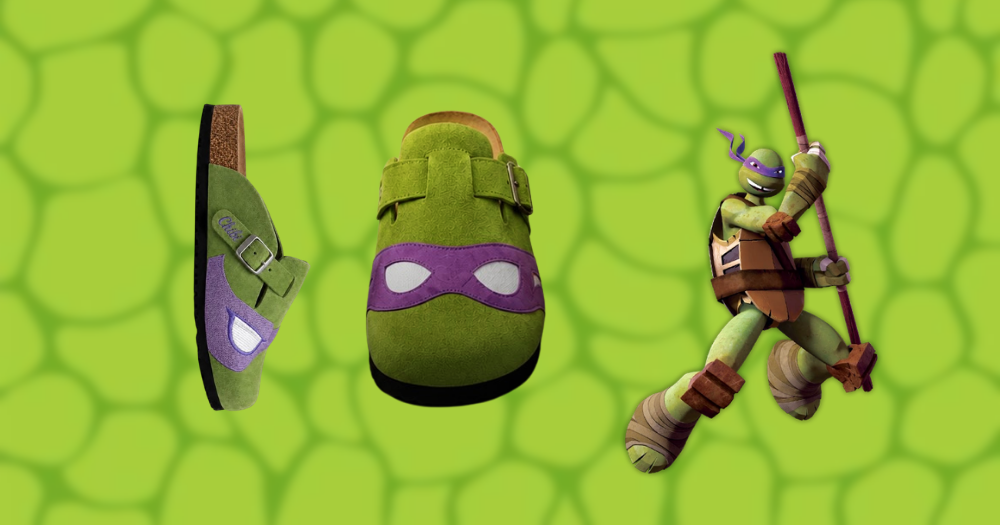 Neptun lanza zuecos de las Tortugas Ninja inspirados en sus cuatro personajes 4 Neptun lanza zuecos de Donatello de las Tortugas Ninja