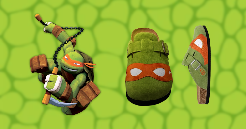 Neptun lanza zuecos de las Tortugas Ninja inspirados en sus cuatro personajes 5 Neptun lanza zuecos de Michelangelo de las Tortugas Ninja