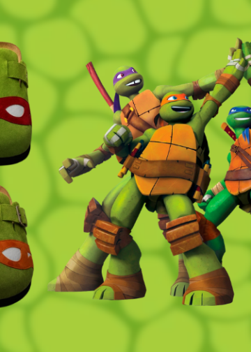 Neptun lanza zuecos de las Tortugas Ninja inspirados en sus cuatro personajes