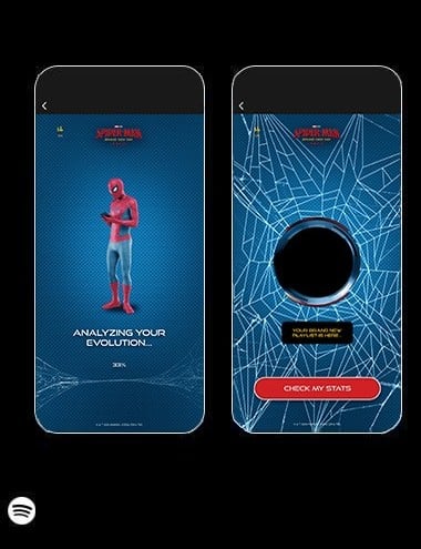 Spider-Man llega a Spotify para mostrar tu evolución musical de los últimos 3 años 2 SPIDER MAN SPOTIFY copia