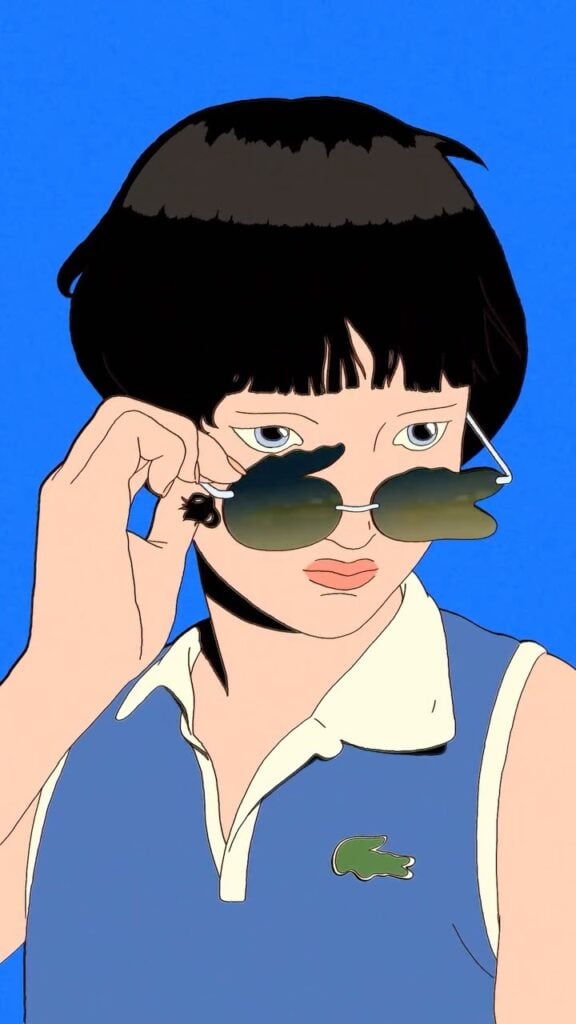 Lacoste convierte a su icónico cocodrilo en un anime de los años 80 para su nueva campaña 4 SaveClip.App 759281163 18613944277053716 3770679393793391043 n
