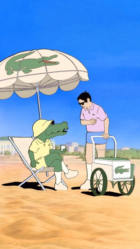 Lacoste convierte a su icónico cocodrilo en un anime de los años 80 para su nueva campaña 3 SaveClip.App 760545090 18614546350053716 5136905061623006579 n