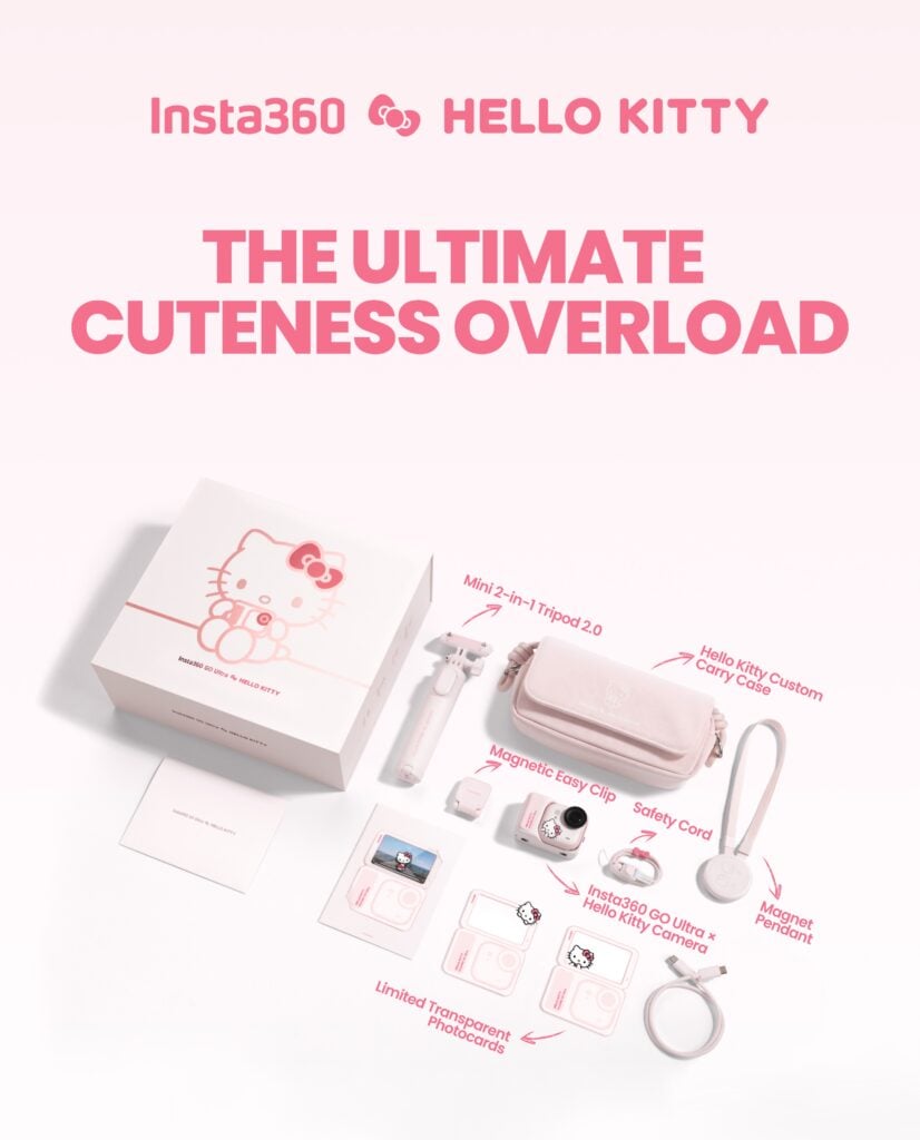Insta360 GO Ultra Hello Kitty Edition: precio, características y qué incluye 3 SaveClip.App 775280565 18469716562119057 4936952292292949042 n 1