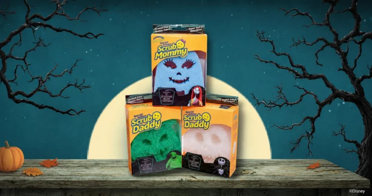 Scrub Daddy lanza esponjas inspiradas en los personajes de "El extraño mundo de Jack" 1 Scrub Daddy lanza esponjas inspiradas en los personajes de El extrano mundo de Jack