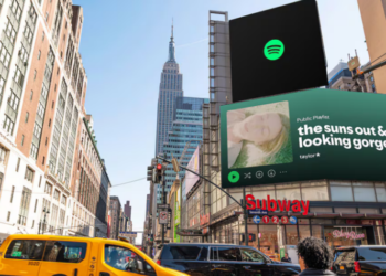 Spotify lanza nueva campana OOH
