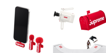 Supreme lanza nueva colección con mini micrófonos, cámara retro y rampa de skate 2 Supreme lanza nueva colección con mini micrófonos, cámara retro y rampa de skate