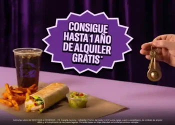 Taco Bell paga hasta un ano de alquiler a quienes se gastan todo en guacamole