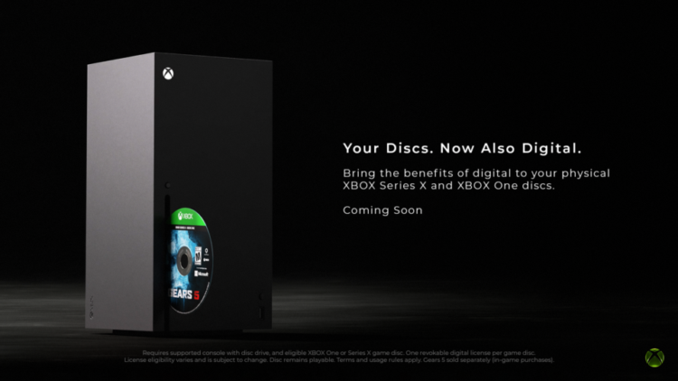 Xbox lanza “Disc-to-Digital”, una función para convertir juegos físicos en licencias digitales 1 Xbox