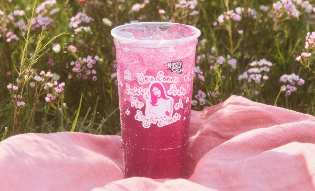 Olivia Rodrigo le da un toque rosa a la bebida Baja Blast de Taco Bell 3 You Seem Pretty Pink for a Baja Blast 1