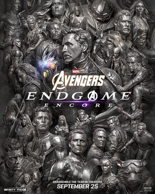 “Avengers: Endgame Encore” llega con una palomera de Iron Man que proyecta “I love you 3000” 2 Avengers: Endgame Encore regresará con material adicional
