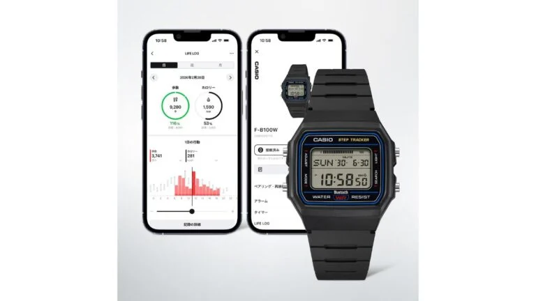 Casio apuesta por la nostalgia con un reloj clásico que ahora incorpora Bluetooth y contador de pasos 3 El nuevo reloj de Casio cuenta con Bluetooth, materiales renovables