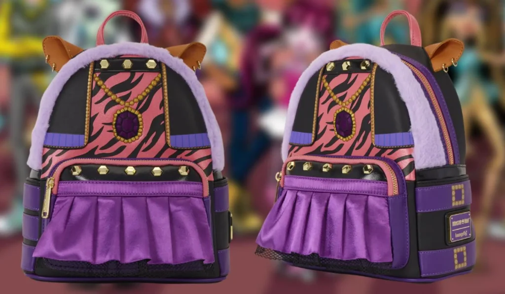 Monster High: así lucen las mochilas Loungefly inspiradas en Draculaura, Frankie Stein y Clawdeen Wolf 2 Así lucen las mochilas Loungefly inspiradas en las Monster High.