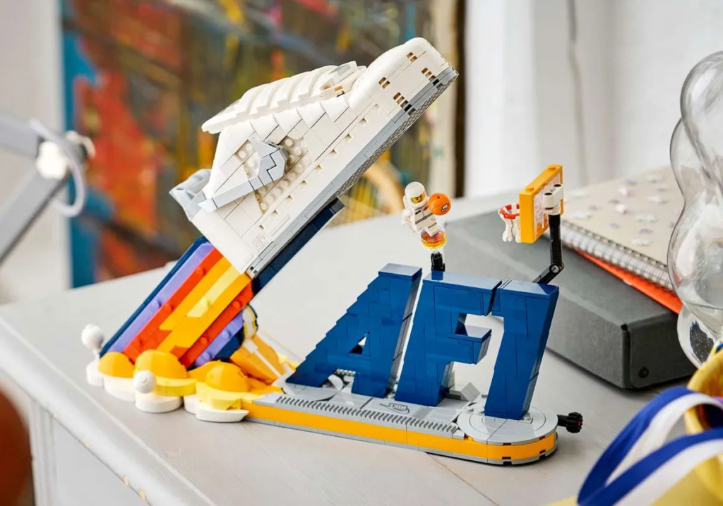 LEGO x Nike presenta las Air Force 1: una zapatilla de 1.093 piezas con temática espacial 2 image 143