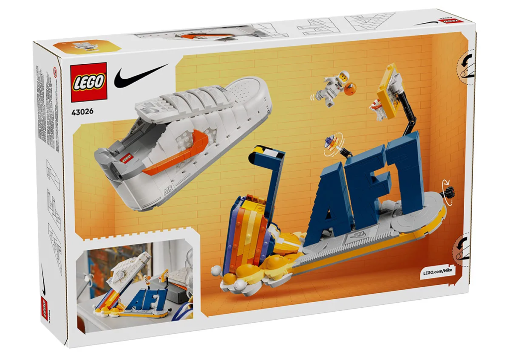 LEGO x Nike presenta las Air Force 1: una zapatilla de 1.093 piezas con temática espacial 6 image 148