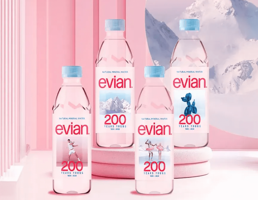 Evian celebra 200 años con botellas de Jeff Koons y ediciones deportivas 2 image 291