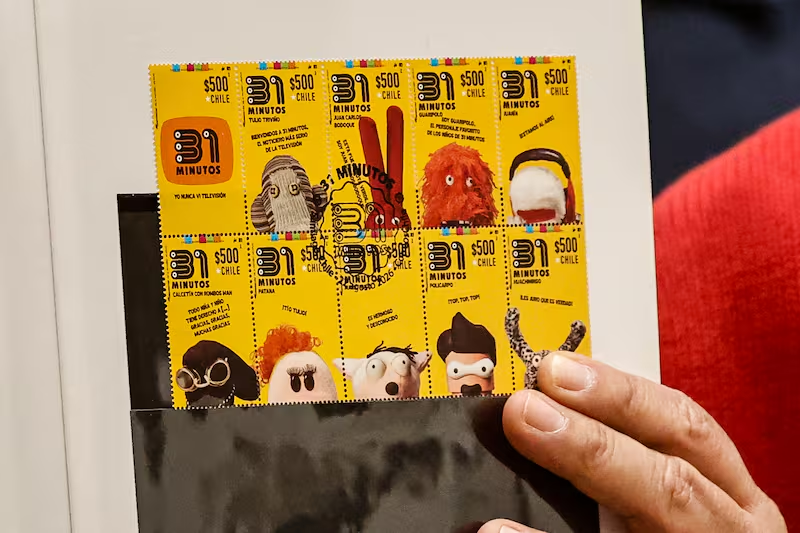 31 Minutos llega a los sellos postales de CorreosChile y ya son objeto de colección 2 image 362