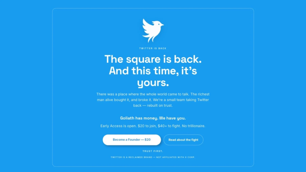 Twitter vuelve, pero no es X: así es la nueva red social que busca recuperar la marca 3 image 372