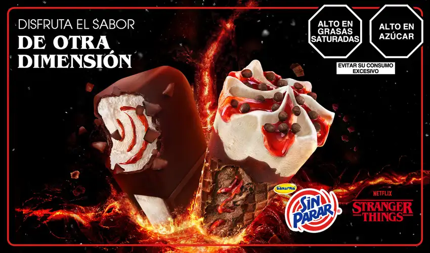 TIP 2026: La campaña de intriga con la que Sin Parar presentó sus helados Stranger Things 3 Sin Parar utilizó creadores y una narrativa de entretenimiento para conectar con su audiencia