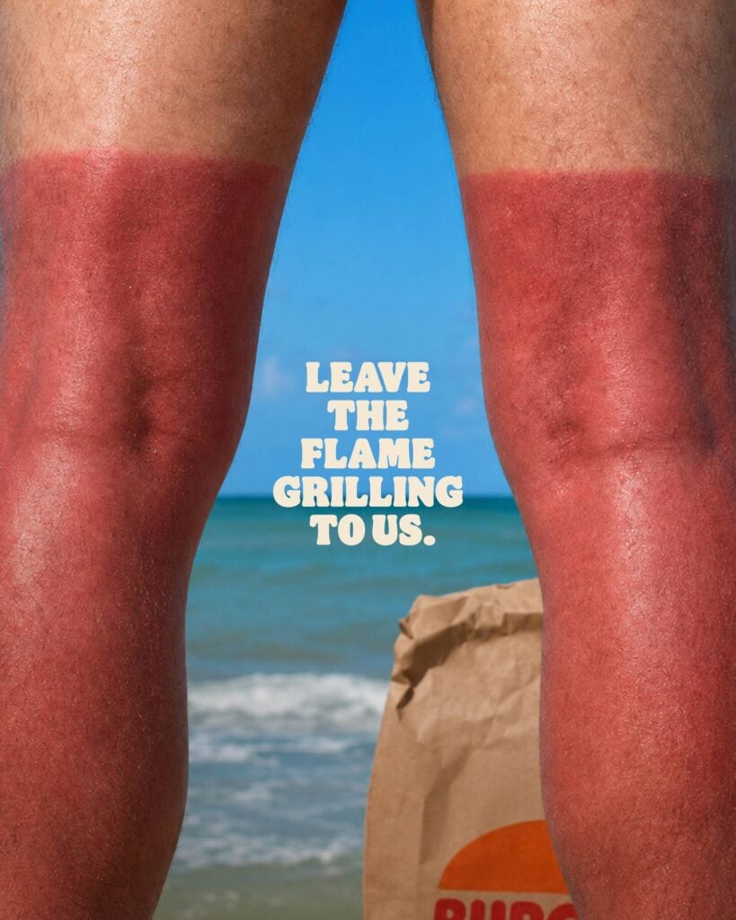 Burger King convierte las quemaduras solares en una campaña para hablar de sus hamburguesas 4 wb64fde107z1zeq1jdz5dwc3die5