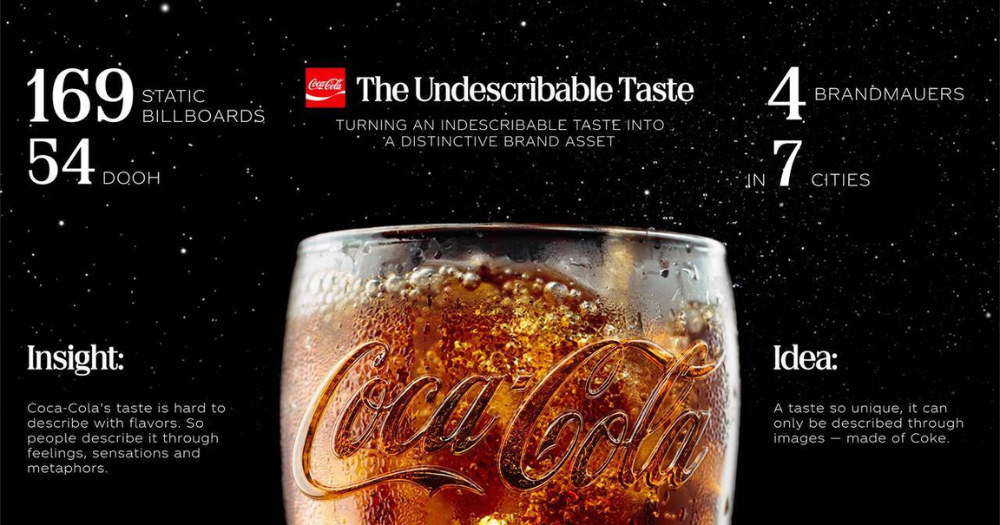 Coca-Cola convierte su sabor indescriptible en una plataforma de marca 2 1 1