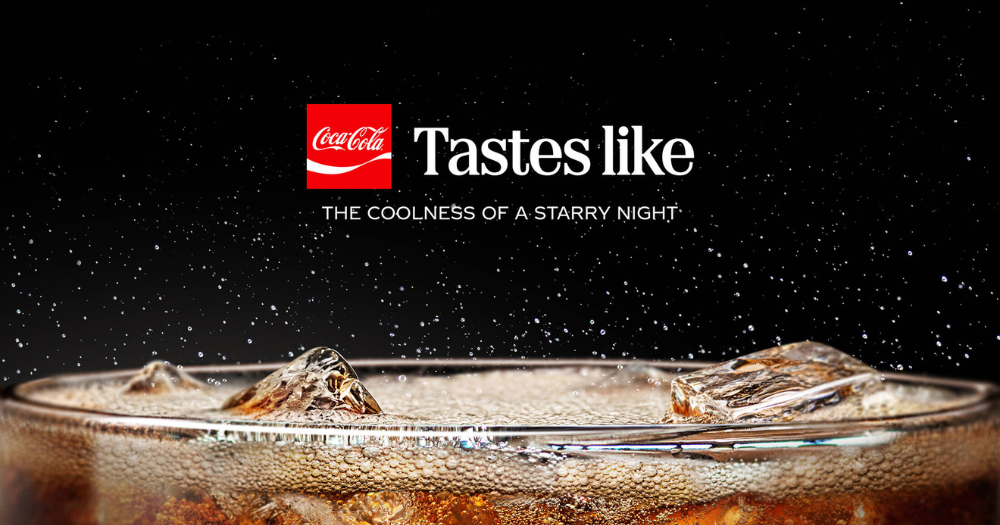Coca-Cola convierte su sabor indescriptible en una plataforma de marca 4 3 2