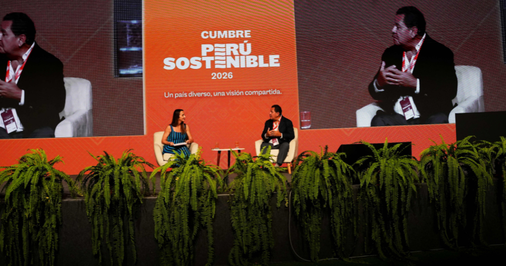Cumbre Perú Sostenible 2026: Carlos Añaños plantea crear prosperidad desde la identidad y el territorio 3 Del valor del territorio a la acción: Añaños y Vania Masías plantean fortalecer el ecosistema emprendedor