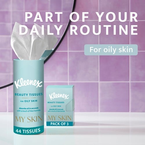 Kleenex ingresa al sector beauty con pañuelos para retocar el maquillaje 6
