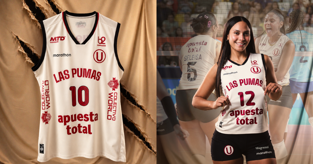 Universitario presenta su nueva camiseta de vóley para la temporada 2026/27 4 Marathon lleva la identidad de Universitario a la indumentaria de Las Pumas