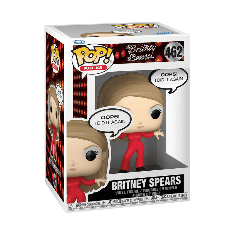 Funko Pop lanza nuevo coleccionable de Britney inspirado en el videoclip de “Oops!… I Did It Again” 2 83835 BritneySpears OIDIA POP GLAM 1 WEB