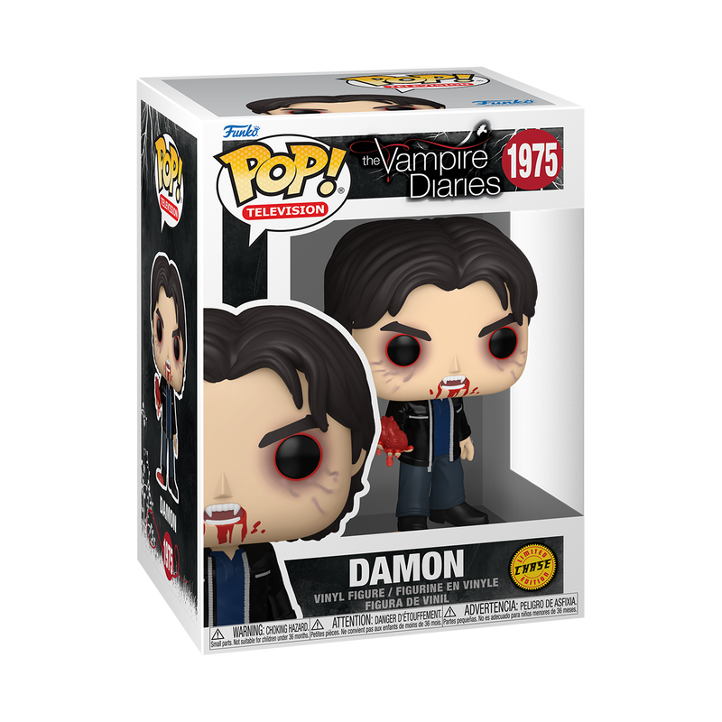 The Vampire Diaries llega a Funko Pop con cuatro personajes de Mystic Falls 11 Pop! Damon Salvatore, , hi-res view 4