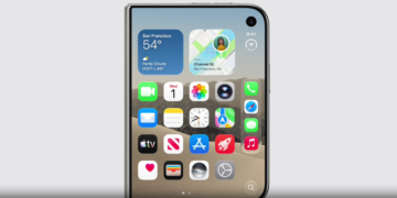 Apple presenta un nuevo diseño circular para la barra de estado del iPhone Duo 2 Apple introduce un nuevo diseño de barra de estado circular en el iPhone Duo