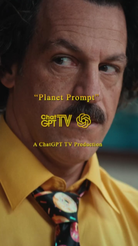 OpenAI recrea la estética clásica de las sitcoms en su nuevo spot "Planet Prompt" 2 Captura de pantalla 2026 09 03 125742