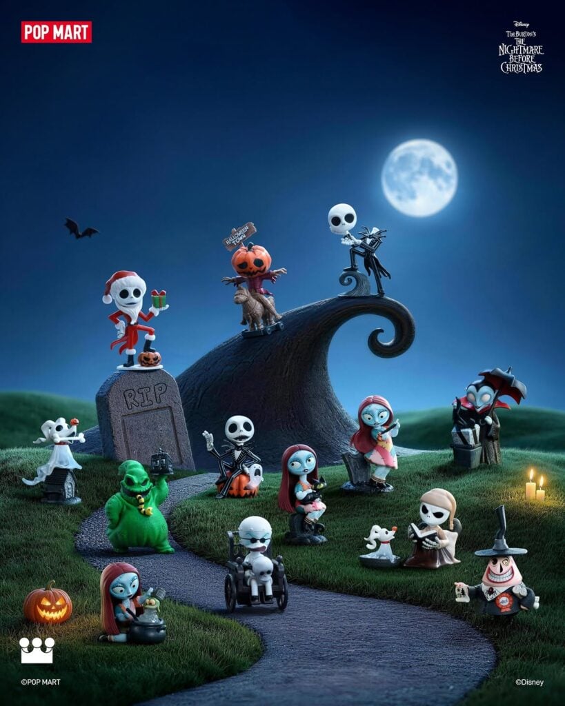 "El extraño mundo de Jack" llega a Pop Mart: así lucen los nuevos coleccionables 6 DISNEY TIM BURTONS THE NIGHTMARE BEFORE CHRISTMAS SERIES FIGURESThe perfect excuse to wander in 3