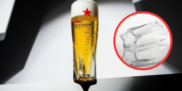 Heineken presenta StarMark, el vaso que deja su estrella marcada sobre la mesa