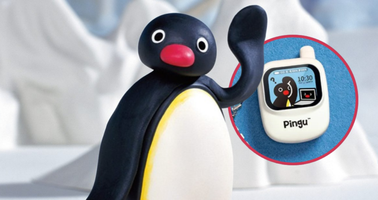 Pingu tiene sus propios audífonos Bluetooth con estuche inteligente y pantalla