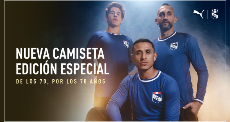 Sporting Cristal y PUMA recuperan el diseño de 1970 en una nueva camiseta de edición especial 1 Sporting Cristal y PUMA recuperan el diseño de 1970 en una nueva camiseta de edición especial