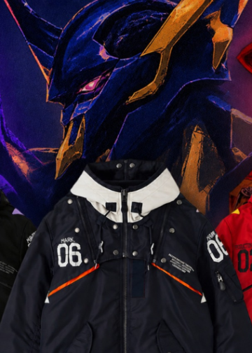 MercadoNegro 42 Evangelion x AVIREX presenta chaquetas inspiradas en EVA-01, EVA-02 y Mark.06