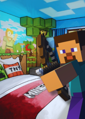 MercadoNegro 23 Minecraft abrirá su primer hotel oficial en 2027 con 69 habitaciones temáticas