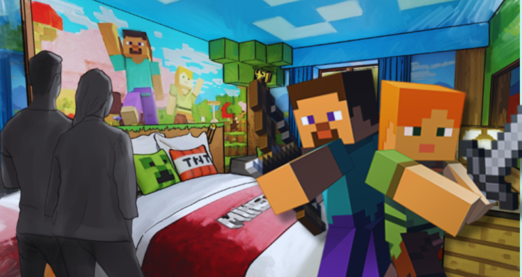 Minecraft abrirá su primer hotel oficial en 2027 con 69 habitaciones temáticas