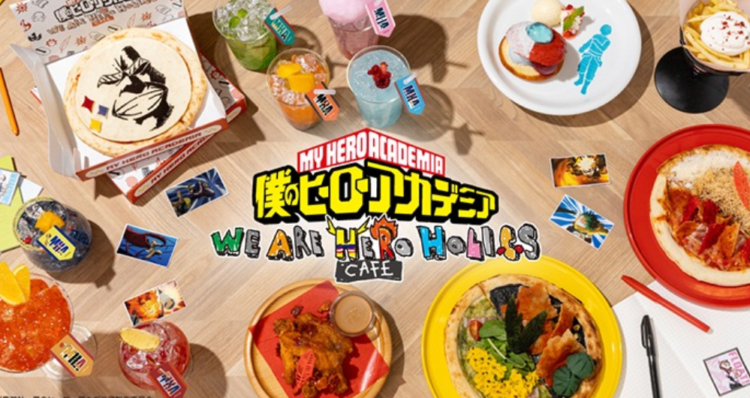 My Hero Academia abrirá un café temático con pizzas inspiradas en sus héroes 1 My Hero Academia abrirá un café temático con pizzas inspiradas en sus héroes