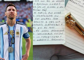 Messi se despide de la Selección y deja un curioso guiño a Harry Potter en su carta