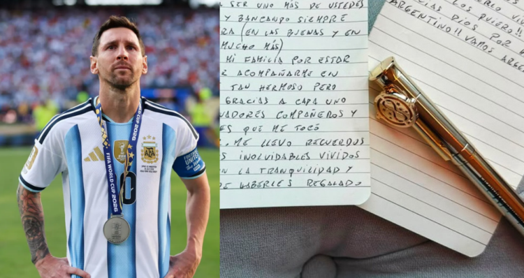 Messi se despide de la Selección y deja un curioso guiño a Harry Potter en su carta 1 Messi se despide de la Selección y deja un curioso guiño a Harry Potter en su carta